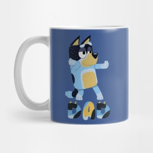 Retro bluey dad Mug